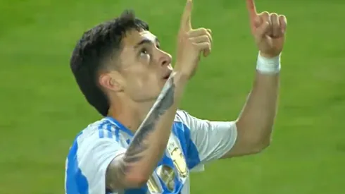 Argentina le ganó a México con un golazo de Soulé