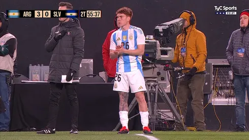 Barco debutó en la Selección Argentina.