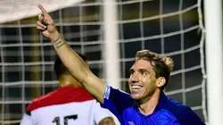 El futbolista regresó a La Selecta para el amistoso ante Argentina.