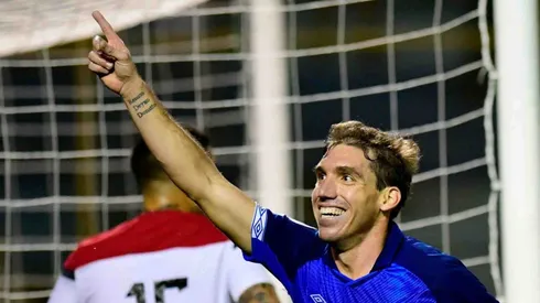 El futbolista regresó a La Selecta para el amistoso ante Argentina.