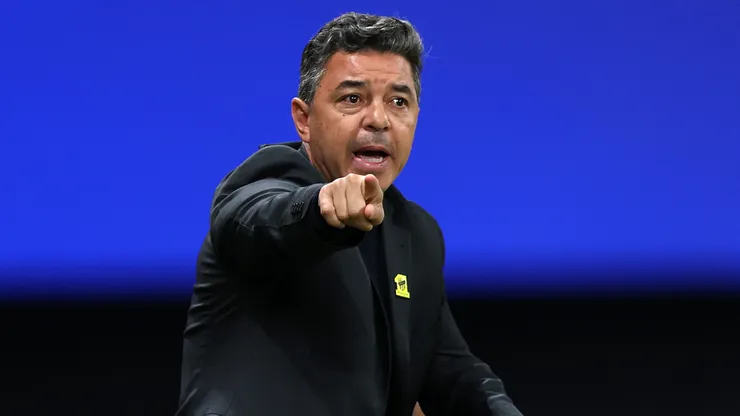 Marcelo Gallardo en Arabia Saudita.