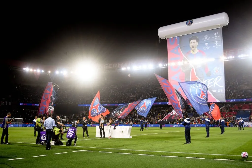 Pastore, homenajeado en PSG, donde es ídolo (IMAGO)