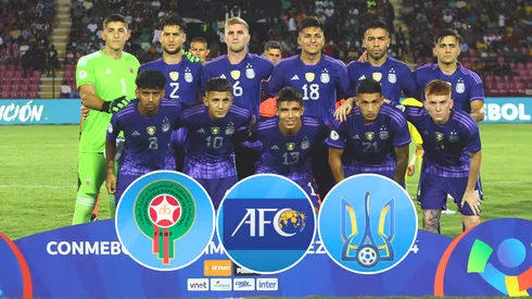 Argentina compartirá el Grupo B con Marruecos, Ucrania y el tercero de la Copa Asiática Sub 23.