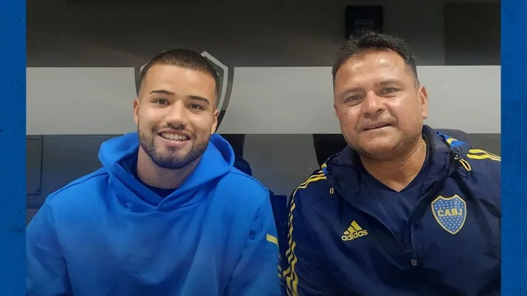 Weigandt estampó otra firma con Boca.
