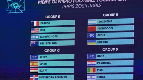 Quedaron listos los grupos del fútbol masculino.
