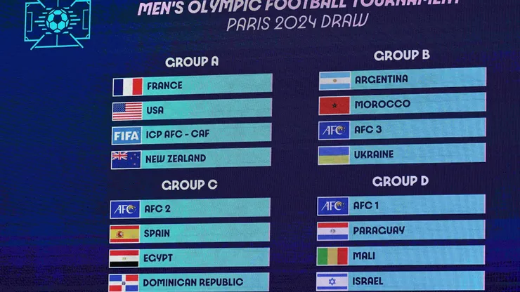 Quedaron listos los grupos del fútbol masculino.