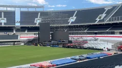 El escenario de María Becerra no tocará el campo de juego, irá sobre la Centenario Inferior.