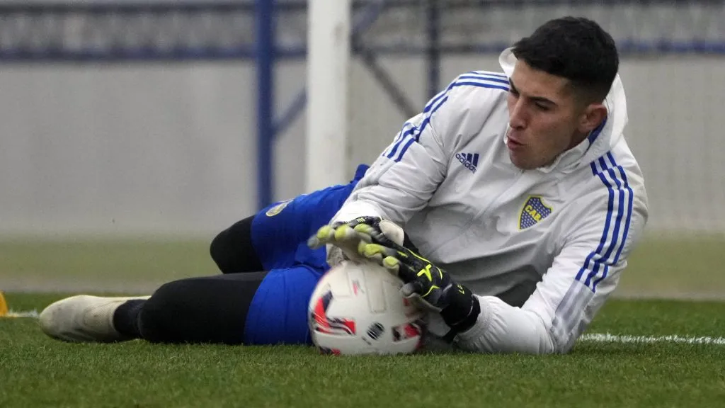 Leandro Brey, la gran joya que Boca tiene en el arco.