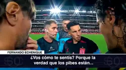 La conversación completa entre los jugadores de Estudiantes y Boca con el árbitro tras lo sucedido con Altamirano