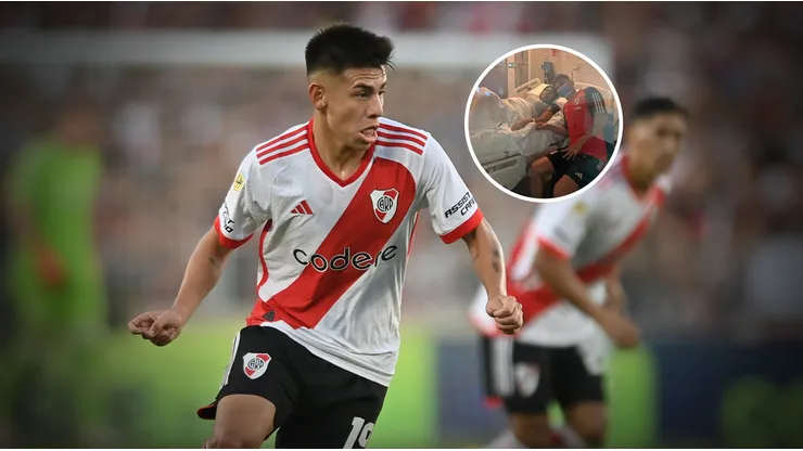 El Diablito visitó a su mamá en la clínica.