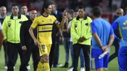 Cavani ante Estudiantes: el charrúa fue solidario ante la situación vivida con Javier Altamirano
