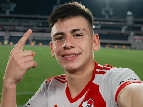 Echeverri reveló que su ídolo juega en el fútbol argentino, pero no en River