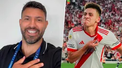 El Kun Agüero y un guiño para los que esperan al Diablito en Manchester.