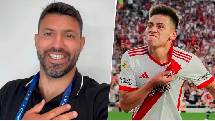 El Kun Agüero y un guiño para los que esperan al Diablito en Manchester.