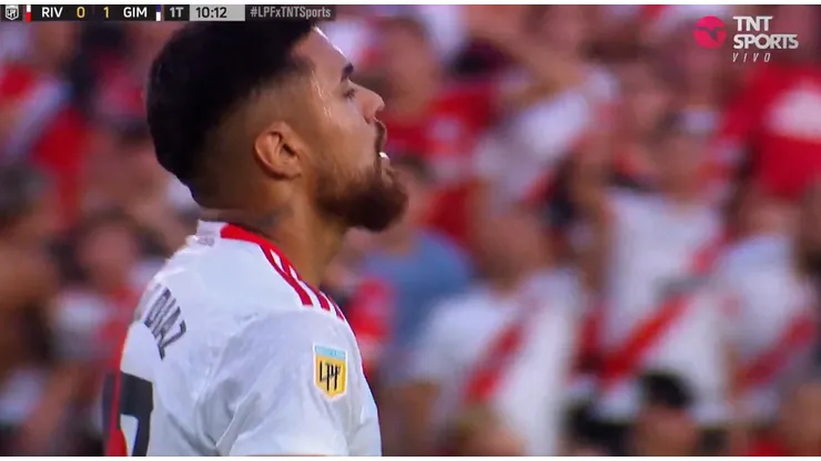 El lamento de Paulo Díaz.