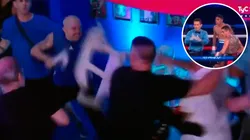 Batalla campal obligó a suspender una velada de boxeo.