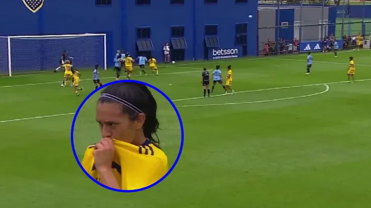 Eliana Stábile marcó su segundo gol olímpico consecutivo con Boca.