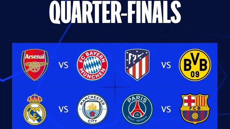 Cuartos de final, Champions League 2023/24