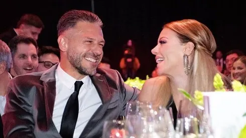 Evangelina Anderson le dedicó un posteo a Demichelis.