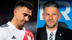Matías Suárez habló de sus diferencias con Martín Demichelis, DT de River.