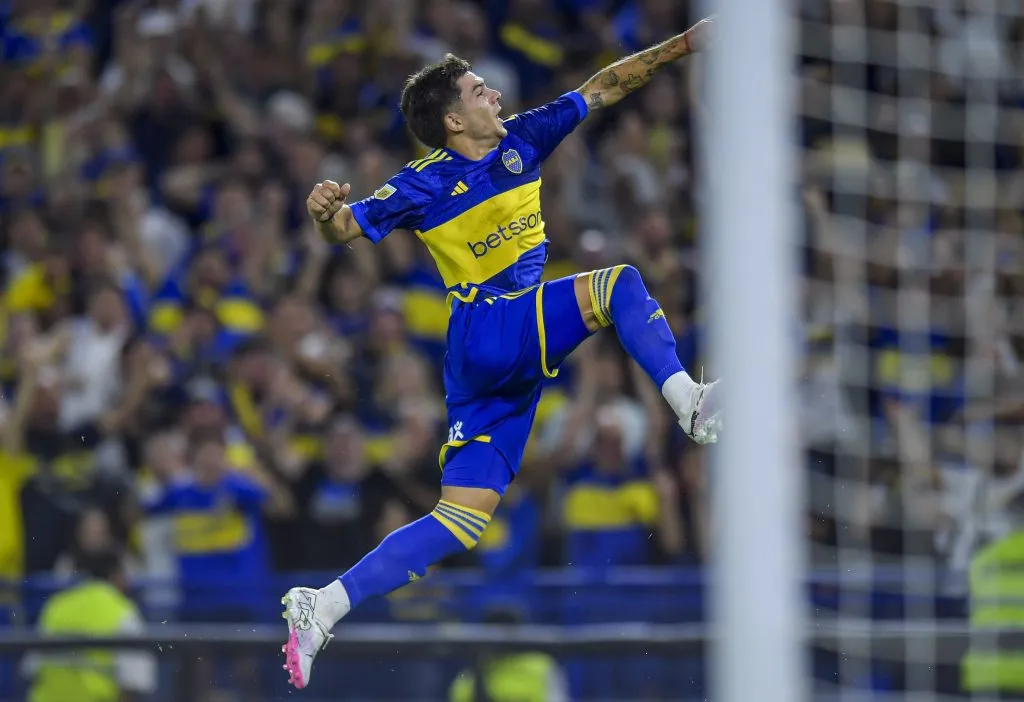 Lucas Blondel viene de marcar un golazo ante Racing.