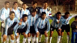 Federico Almerares compartió equipo con Lionel Messi en un momento muy especial.