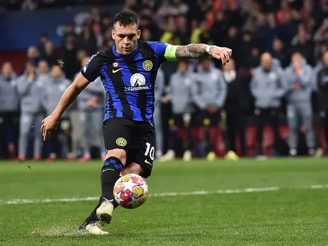 Video revelador: el extraño efecto de la pelota antes de que Lautaro Martínez falle el penal