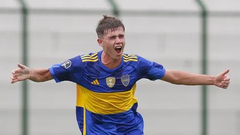 Santiago Dalmasso, juvenil de Boca Juniors.