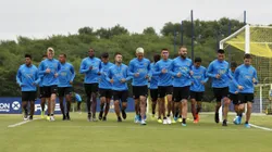 Plantel de Boca de 2019.