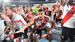 Nacho Fernández encabeza la gastada contra Boca, Colidio aparece de fondo.