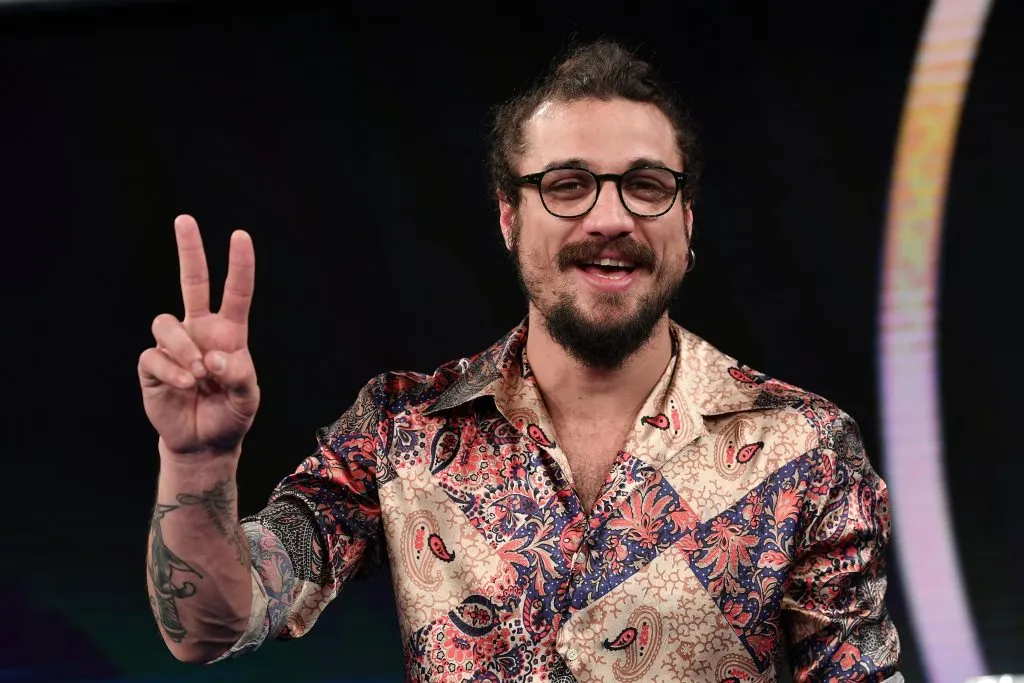 Dani Osvaldo at tv show Porta a porta, Rome, ITALY-29-05-2019.