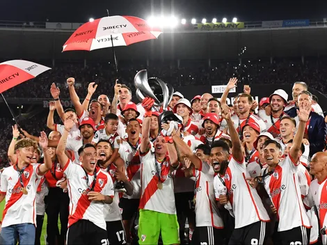 River se lo dio vuelta a Estudiantes y gritó campeón en la Supercopa Argentina