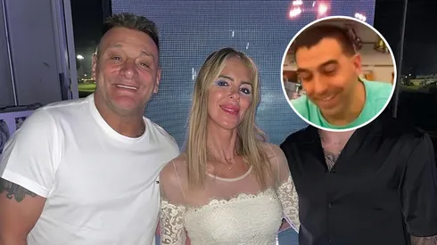 El dueño de camisetas Nani volvió a su local tras la pelea con el exjugador.