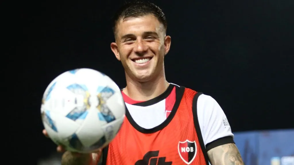 Colo Ramírez, el uruguayo goleador de Newell’s (Instagram @ignacioramirez9).