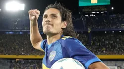 Edinson Cavani, figura de Boca Juniors.