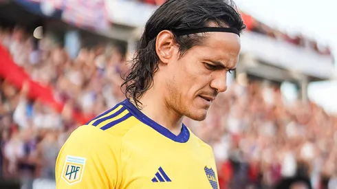 Edinson Cavani, delantero de Boca Juniors.