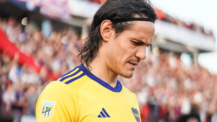 Edinson Cavani, delantero de Boca Juniors.