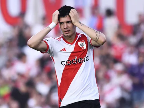 Mastantuono, lesionado: qué tiene y los partidos que se perderá en River