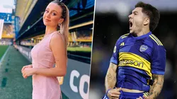 El posteo de Morena Beltrán para Lucas Blondel tras su golazo en Boca