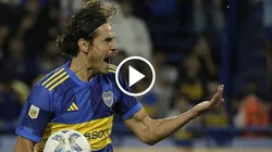 Cavani y otro gol en Boca.