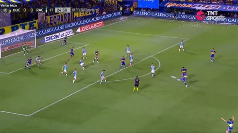 El lateral de Boca abrió el partido con un golazo.