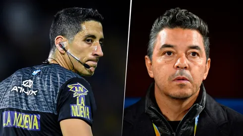 Yael Falcón Pérez, árbitro de la Supercopa Argentina, dirige a Gallardo en Arabia Saudita.