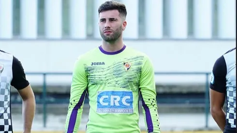 Ezequiel Muth, el ex arquero de River que hoy juega en el ascenso italiano.