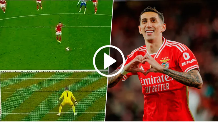 El Fideo anotó para Benfica.
