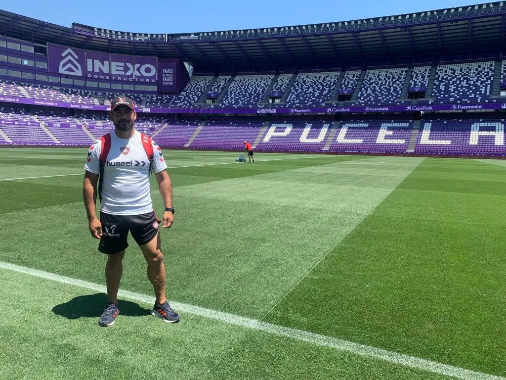 Walter Aciar se formó en Europa como caanchero