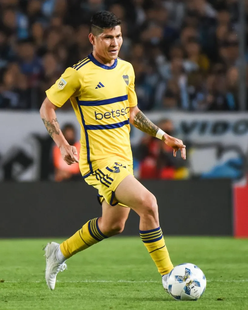 Campuzano y otro flojo partido con la camiseta de Boca. (Foto: Imago)