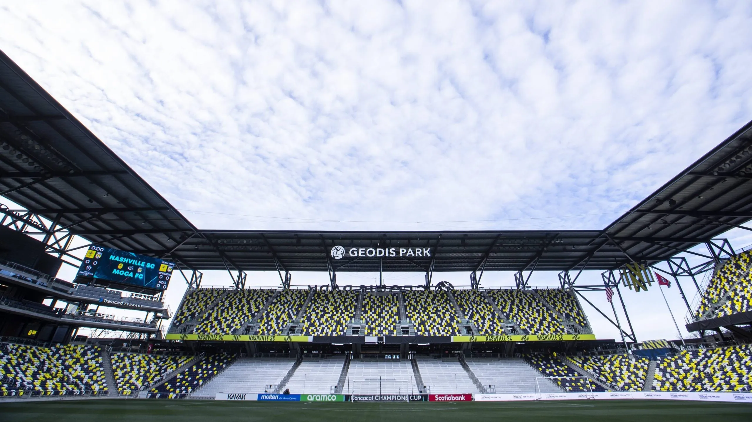 Geodis Park, el recinto en el que se disputará el Nashville vs. Inter Miami por la ida de los Octavos de Final de la Champions League de la Concacaf.