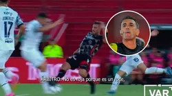 El audio que confirma la interpretación arbitral de la infracción.