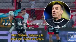 El primer audio de Pablo Dóvalo con el VAR en Barracas - Independiente: ¿era penal?