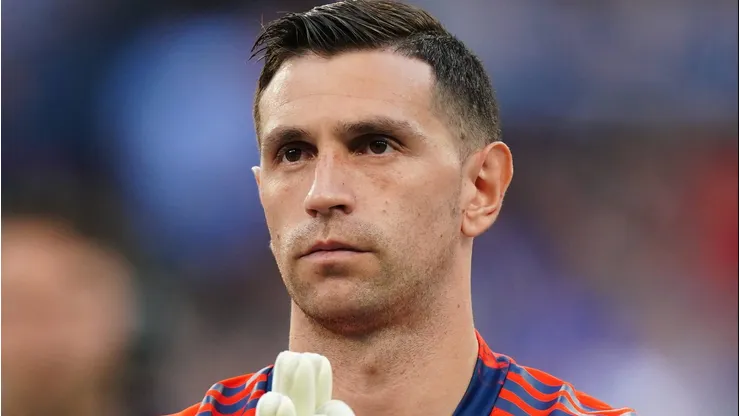 Emiliano Martínez, arquero de la Selección Argentina.